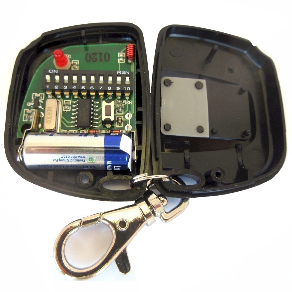 Firefly 300MCD21K3 Multi-Code 10 Code Switch 300MHz Key Chain Gate Garage Remote