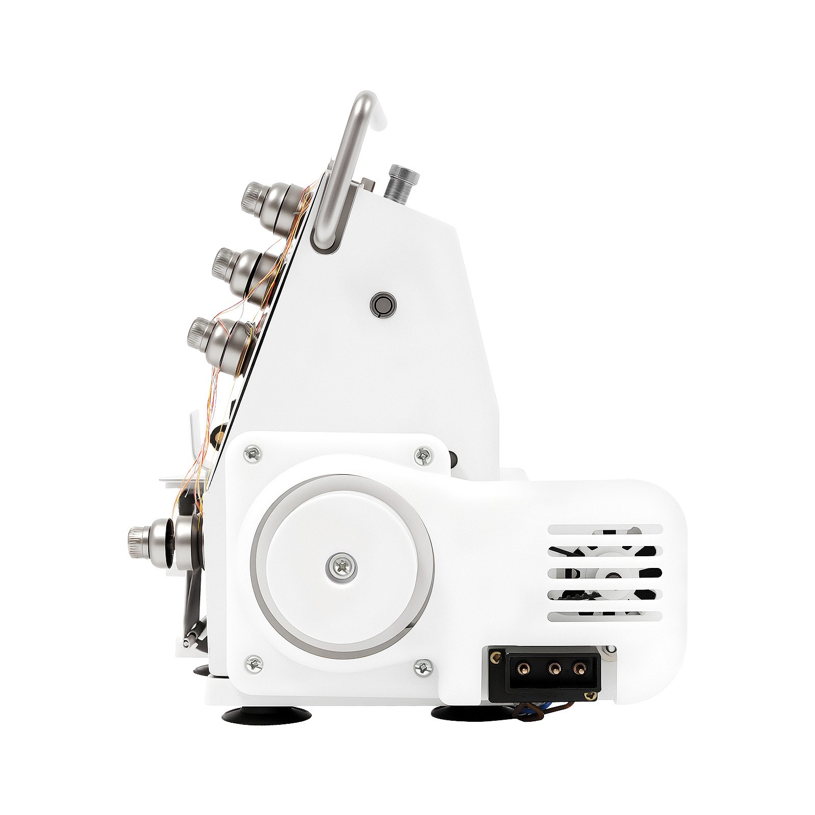 Professional 4 Thread Serger Overlock Sewing Machine 4-Line w/ Foot Controller