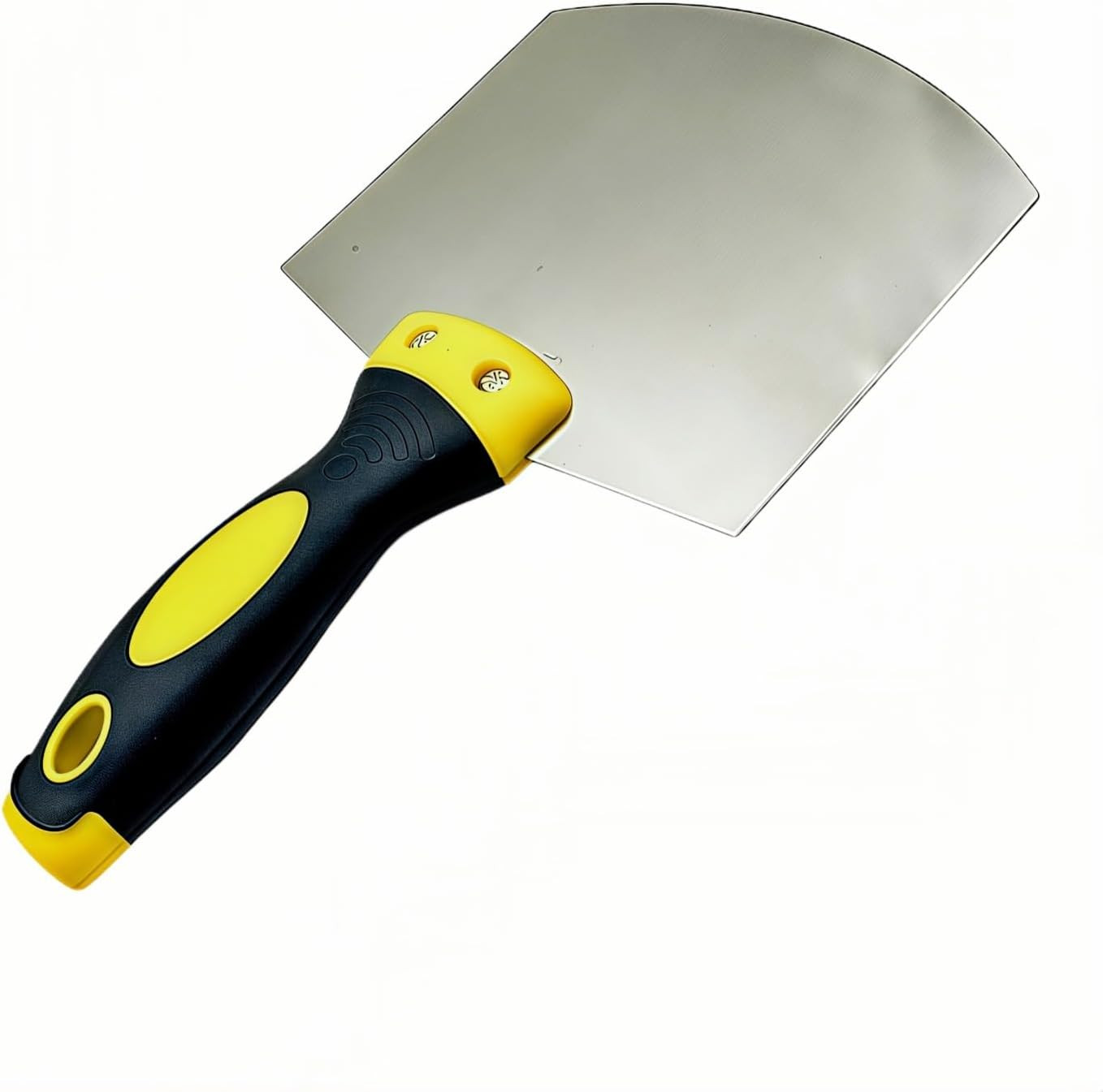 Professional Curved Plastering Trowel,Stainless Steel Arc Drywall Spatula: Effic