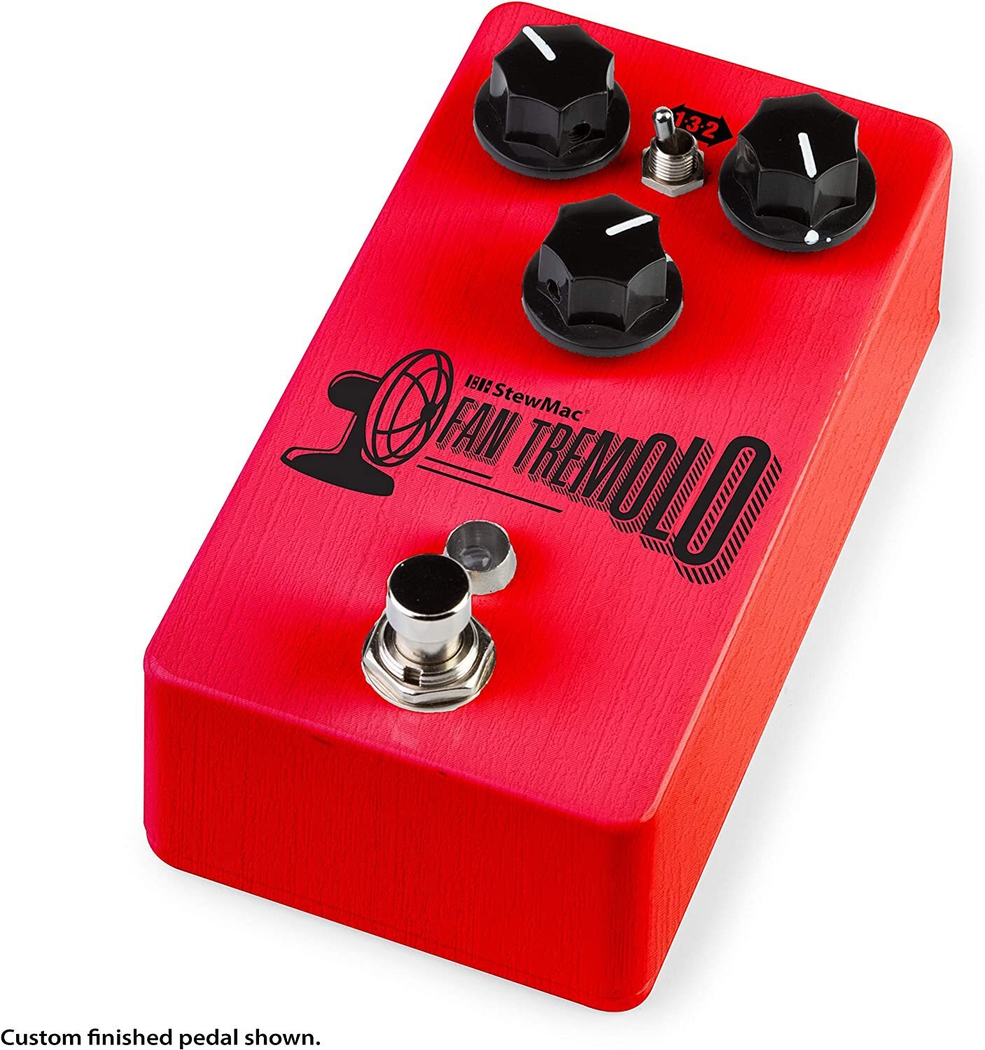 StewMac Fan Tremolo Pedal Kit, With Bare Enclosure