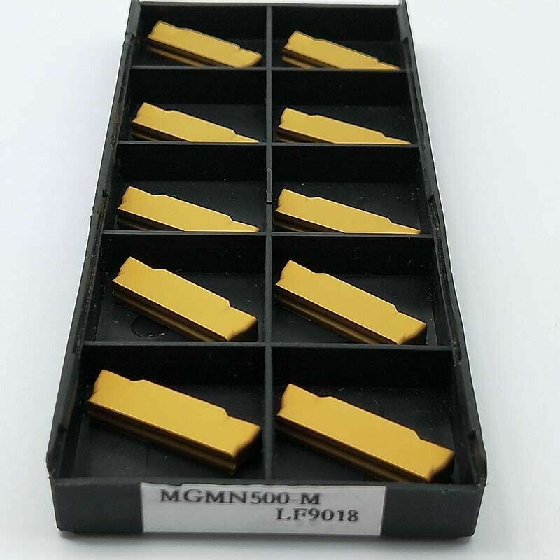 10pcs MGMN500-M 9018 5mm Wide Carbide Grooving Inserts for MGEHR/MGIVR Holder