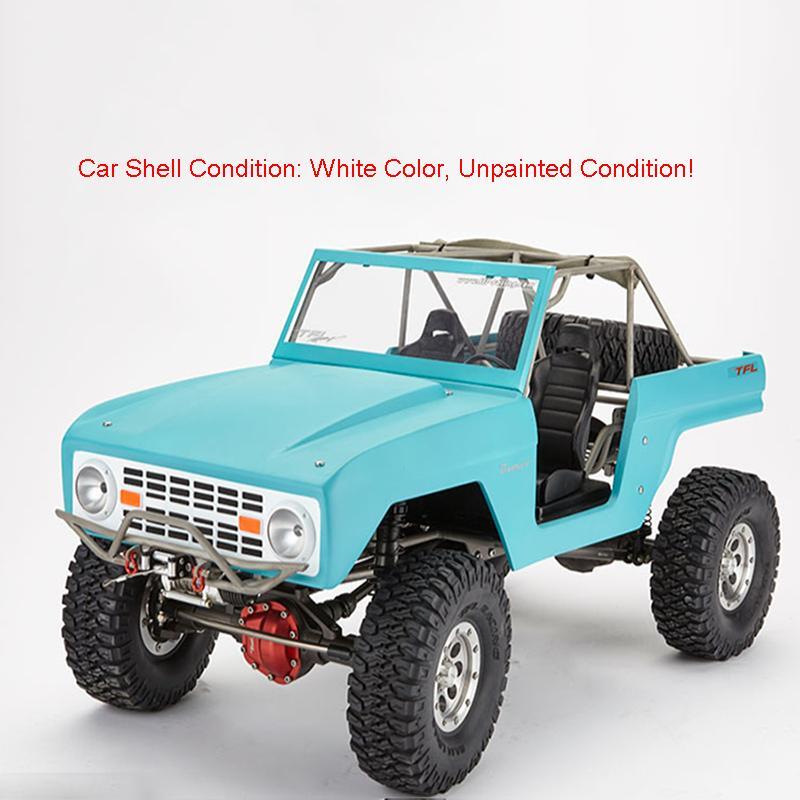 TFL 1/10 SCX10 RC Cars Crawler 4WD NOT Painting Shell ESC Motor Metal Chassis
