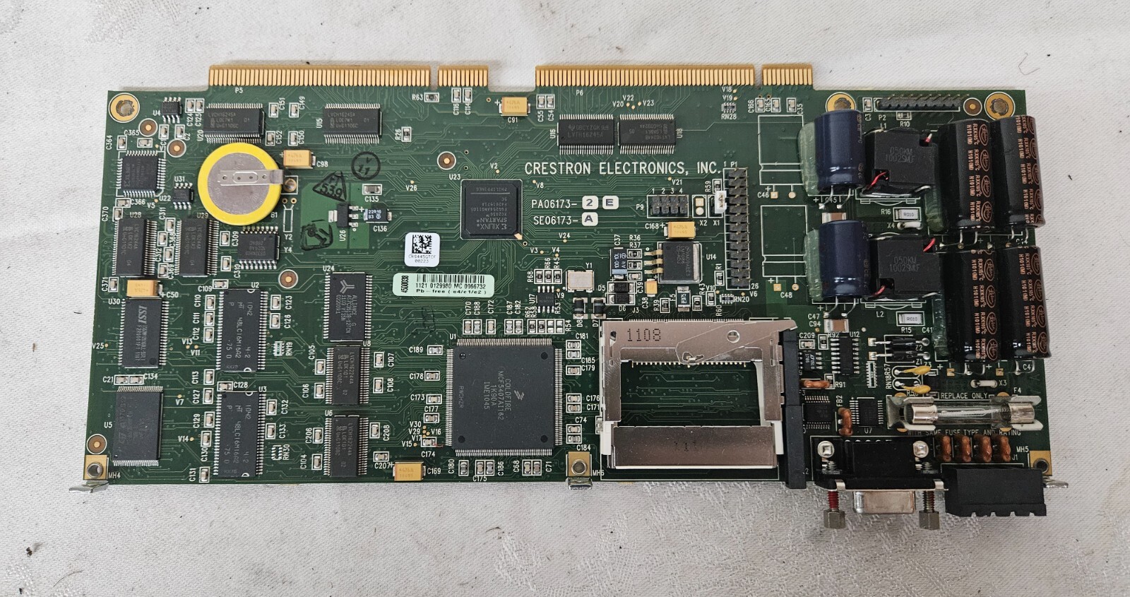 Crestron AV2 Audio Video Control Processor MAIN PCB PA06173-2E SE06173-A Good
