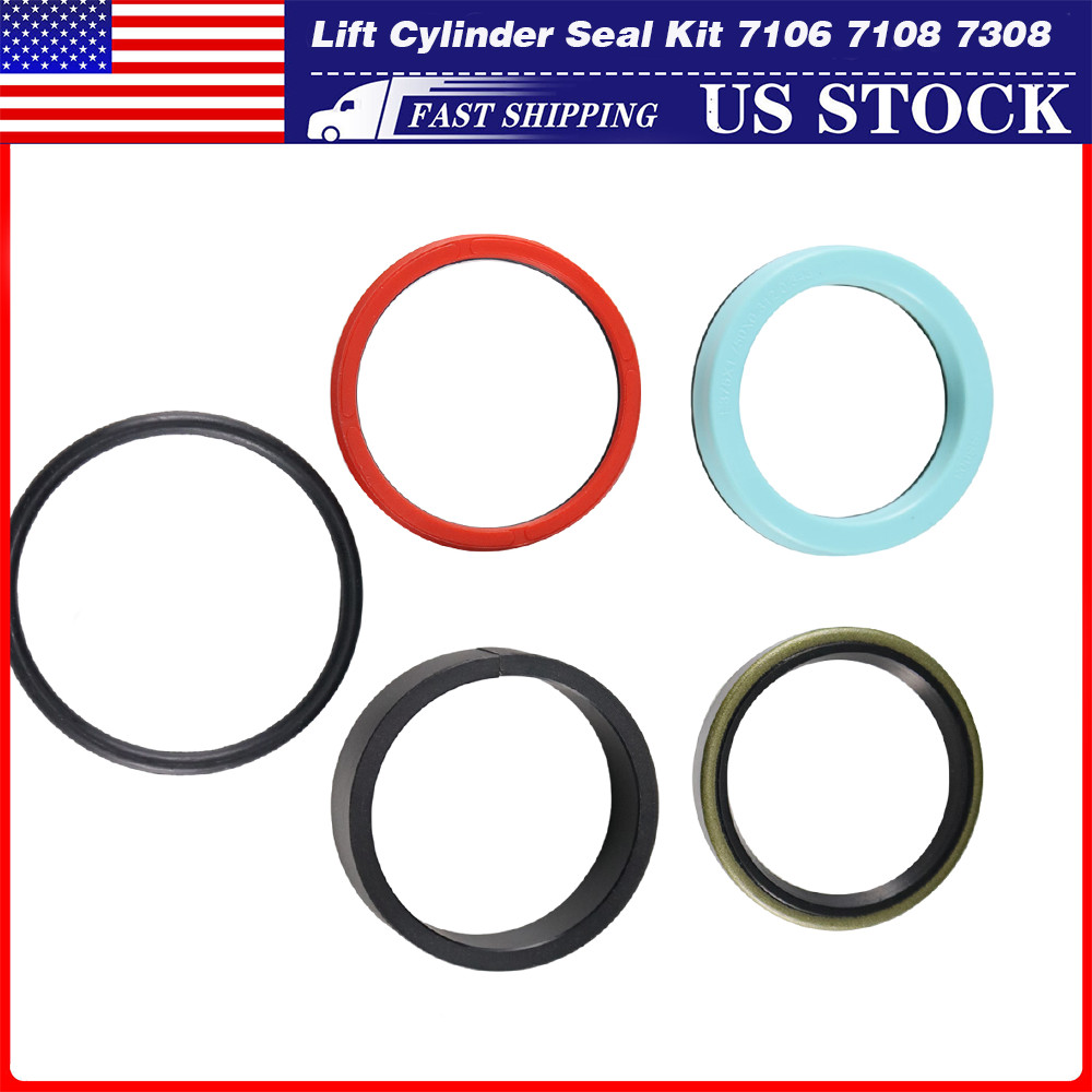 Lift Cyl Seal Kit Fit Ford New Holland 7106 7108 7308 CASE L130 Replaces 9600670