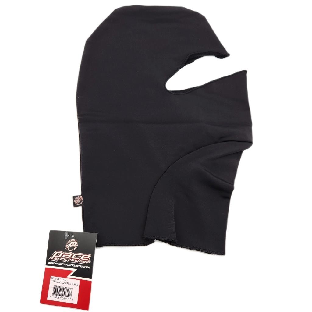 Pace Sportswear Thermal O2 Cycling Balaclava One-Size Black