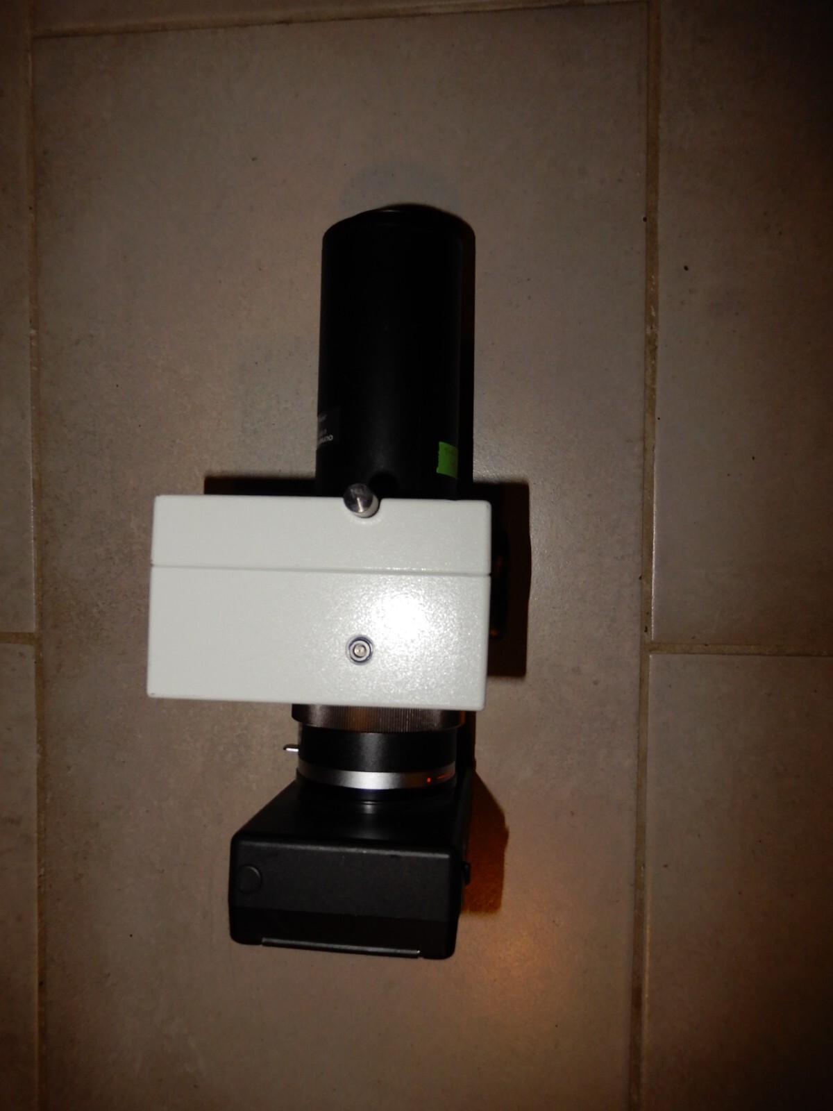 Olympus PM-C35DX 35MM Microscope Camera with PM-DA35DX Adapter and U-SPT Lens