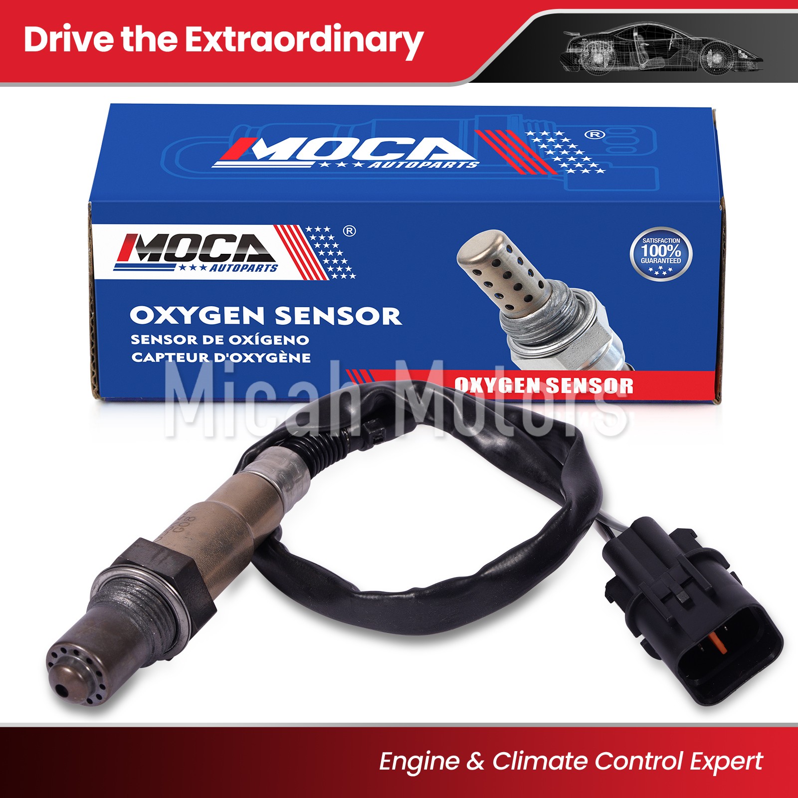 Upstream or Downstream O2 Oxygen Sensor for Hyundai Elantra Veloster Kia Soul