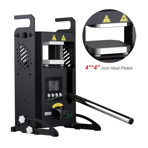 4 Ton Heat Press Machine Dual Heated Plates LCD Digital Control Press