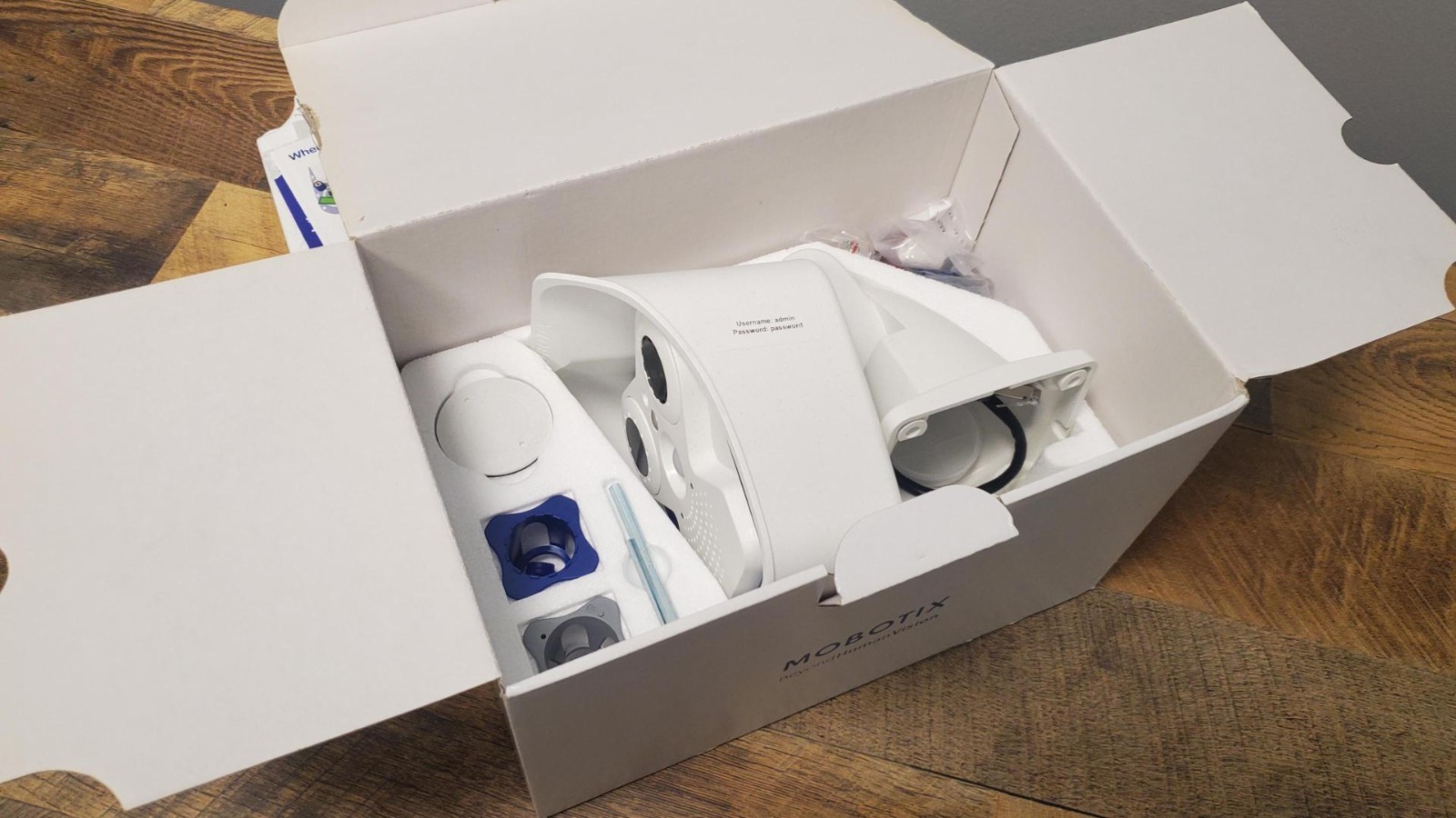 MOBOTIX M16TB-EST Thermal Imaging Camera Designed to Detect the Relative Temp