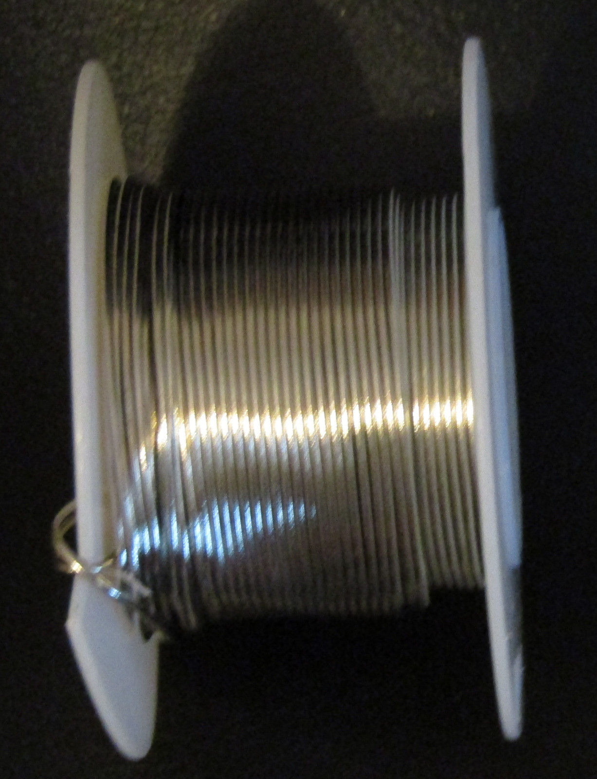 22 Gauge SILVER WIRE Crafts Beading Jewelry LOT 60 Feet Per Spool NEW