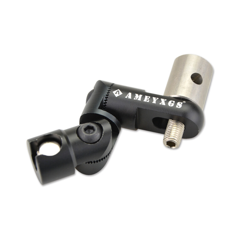 Archery Single Side V Bar Bow Balance Rod Stabilizer Quick Disconnect Mount DIY