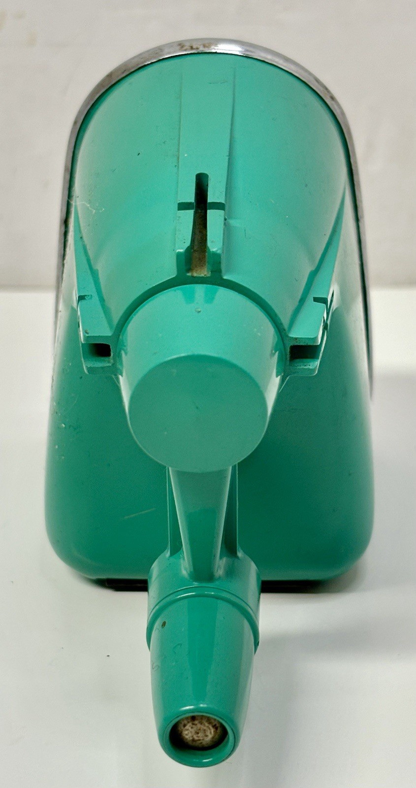 Vintage Swingline Model V Turquoise Blue Pencil Sharpener *Missing Mount Bracket