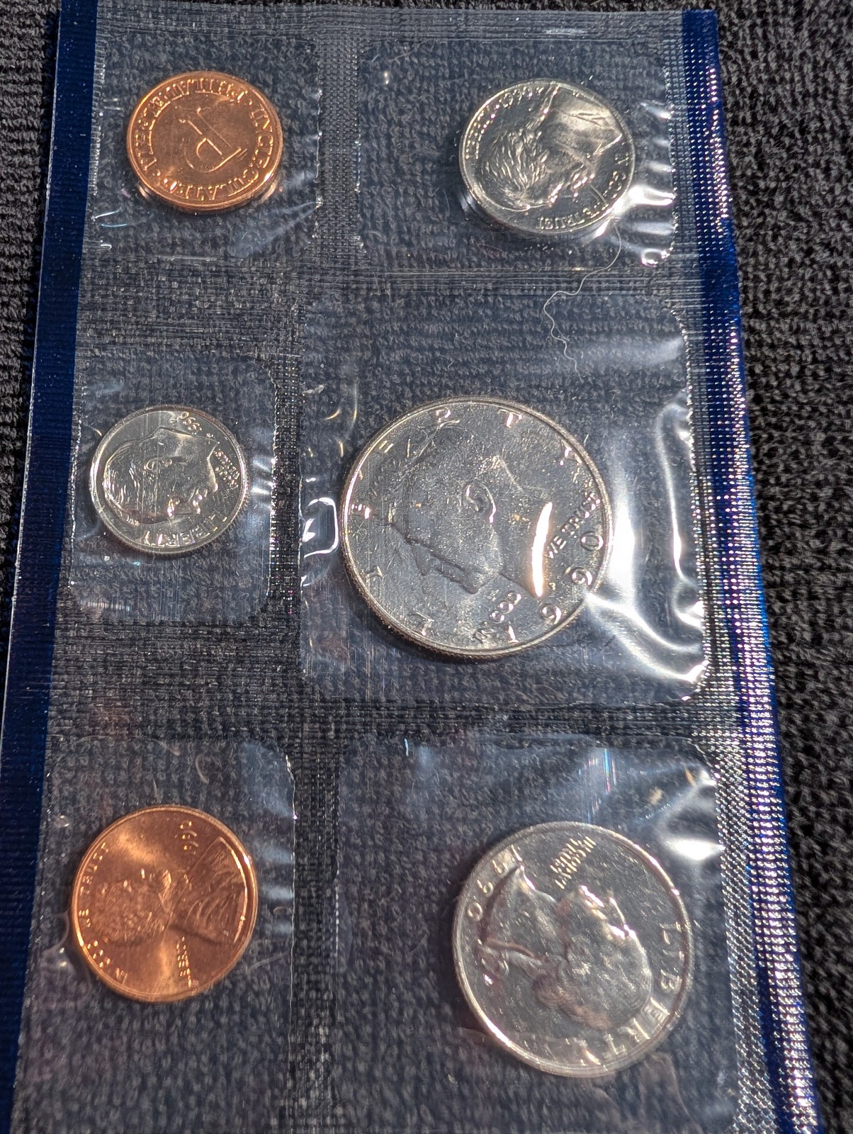 1990 US Mint Uncirculated set OGP