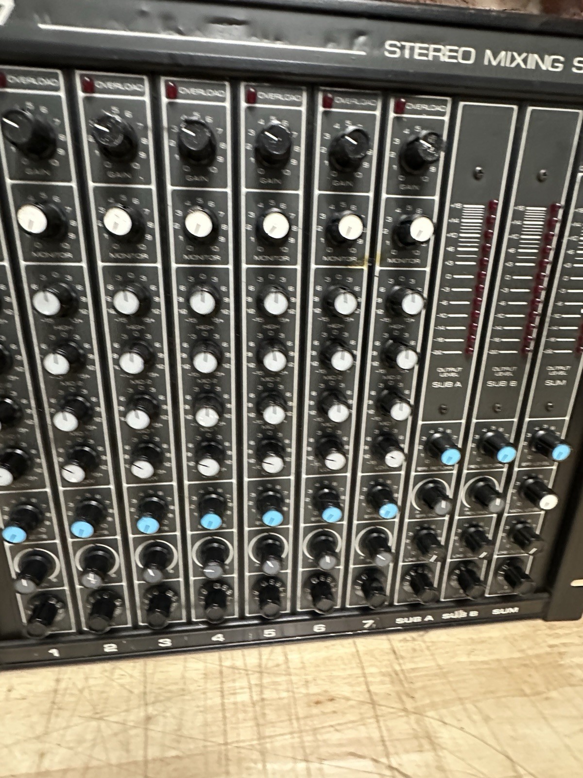 peavey mixer mr7 (read)