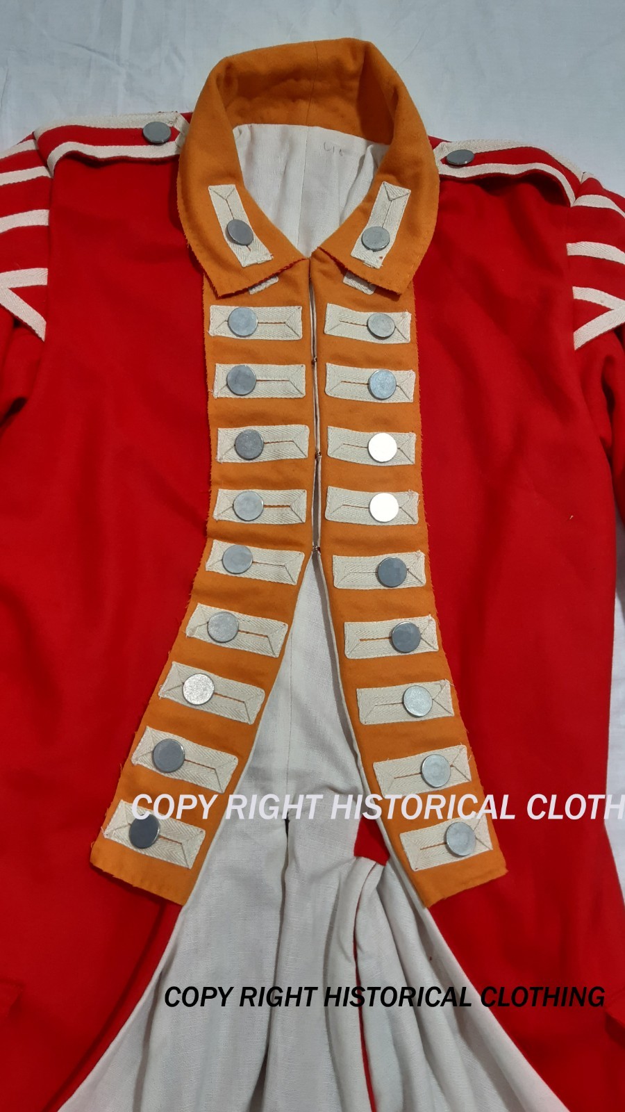 35th Regiment Grenadier British Regimental Coat Hand Stitched