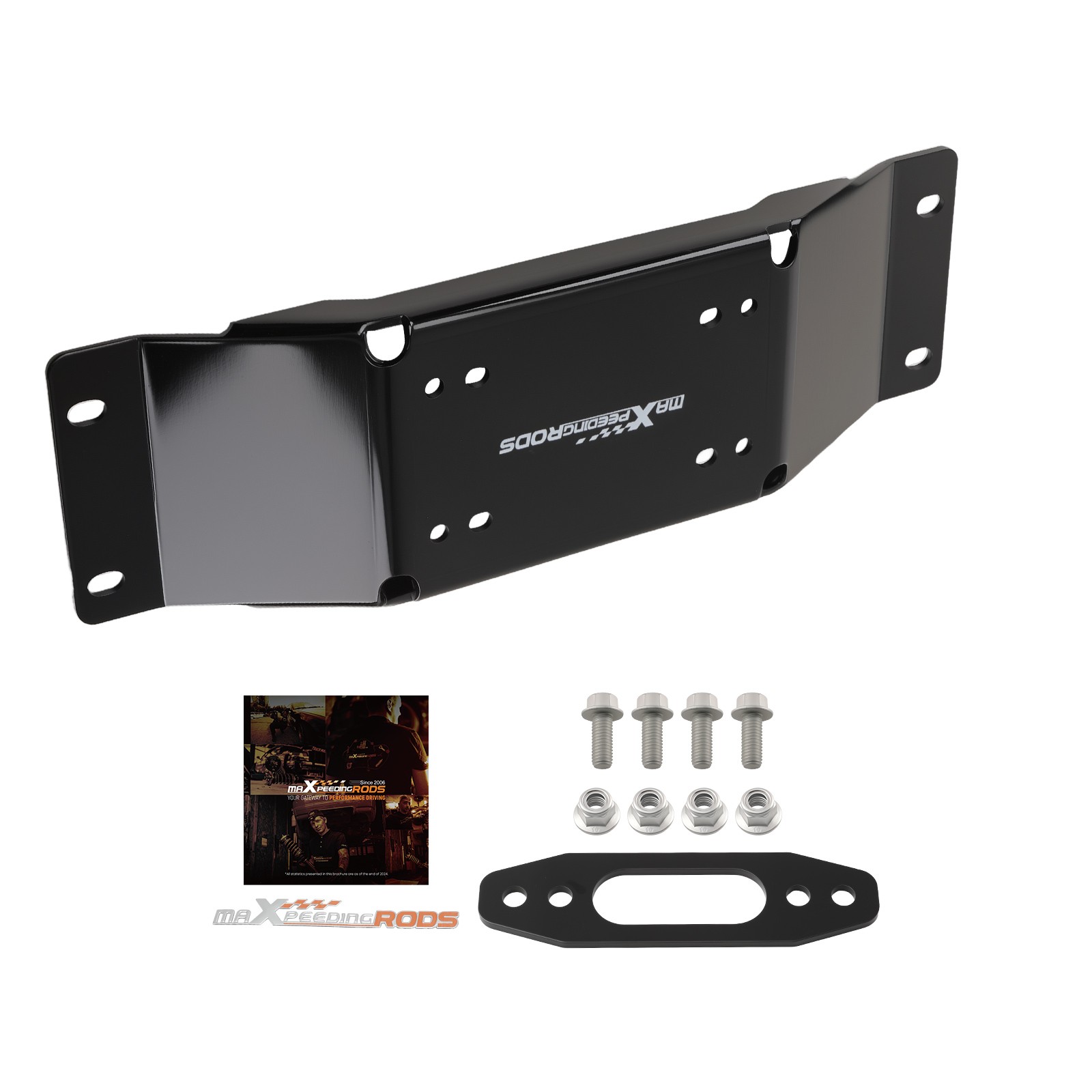 Winch Mount Plate For Polaris Ranger Midsize 570/Crew SP 570 2022-2025 Steel