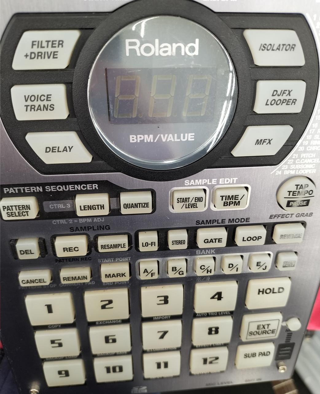 Roland SP 404 SX Sampler Music Studio Portable Handheld Authentic Gear