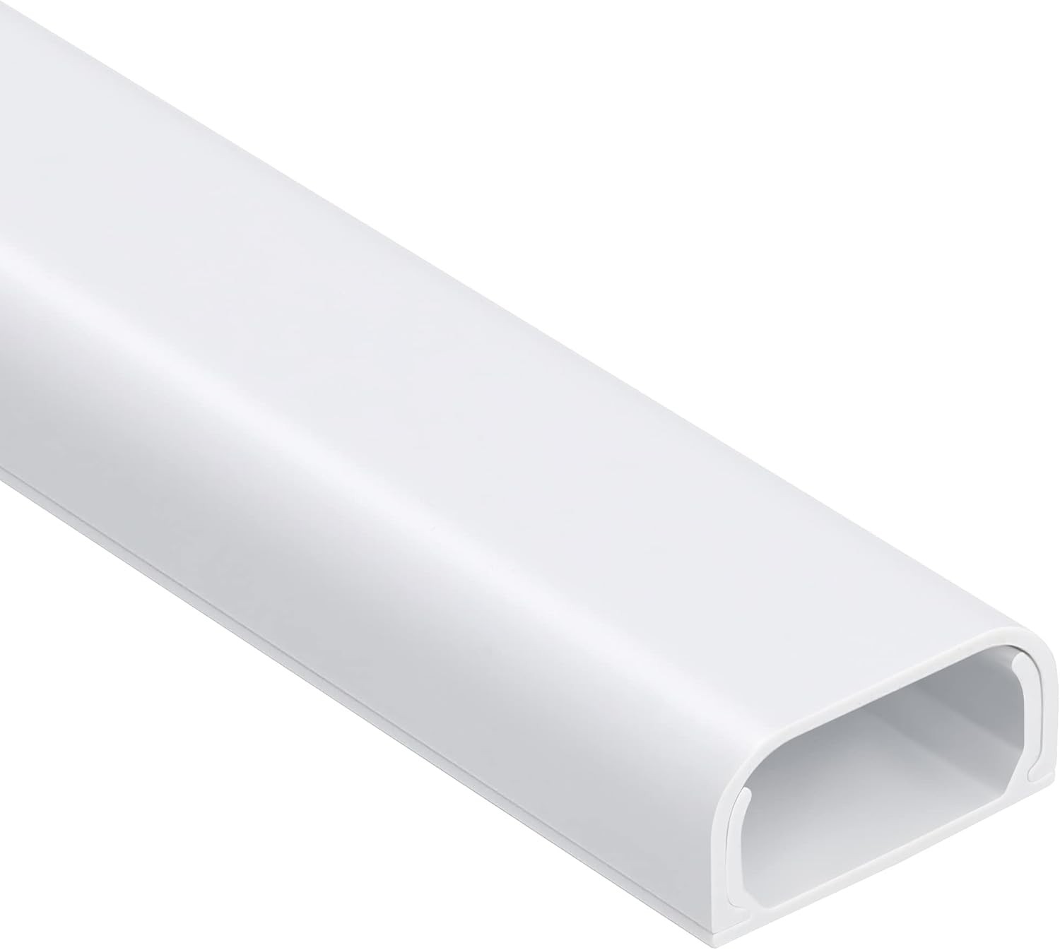Cable Hider Raceway Kit 68 in Wire Hiders for TV Wall Management White