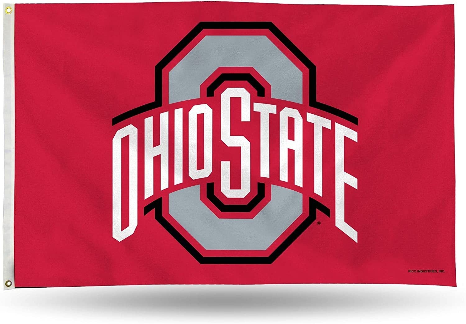 Ohio State University Buckeyes Premium 3x5 Flag Banner Metal Grommets Outdoor In