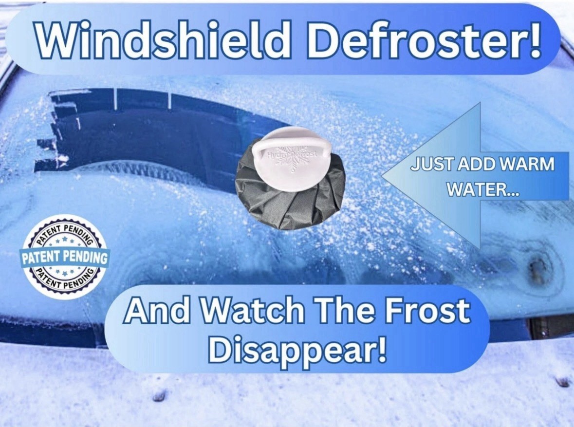 HydroDefrost 2.0 Windshield Defroster & Ice Remover | Fast De-Icing & Defrost