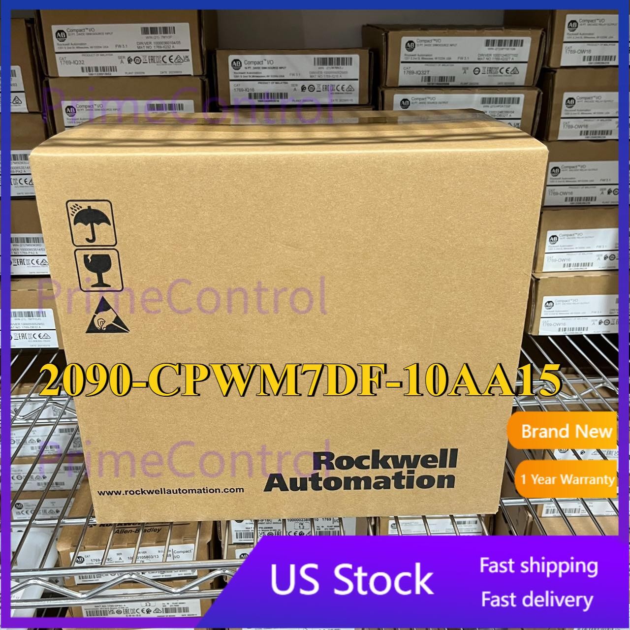 1PCS New AB 2090-CPWM7DF-10AA15 Servo Motor Power Cable US Free Tax