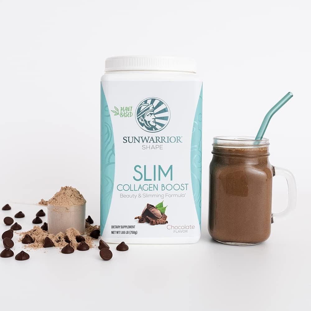 Sunwarrior Slim Collagen Peptides Powder with Vitamin C & Biotin Gluten Free Ket
