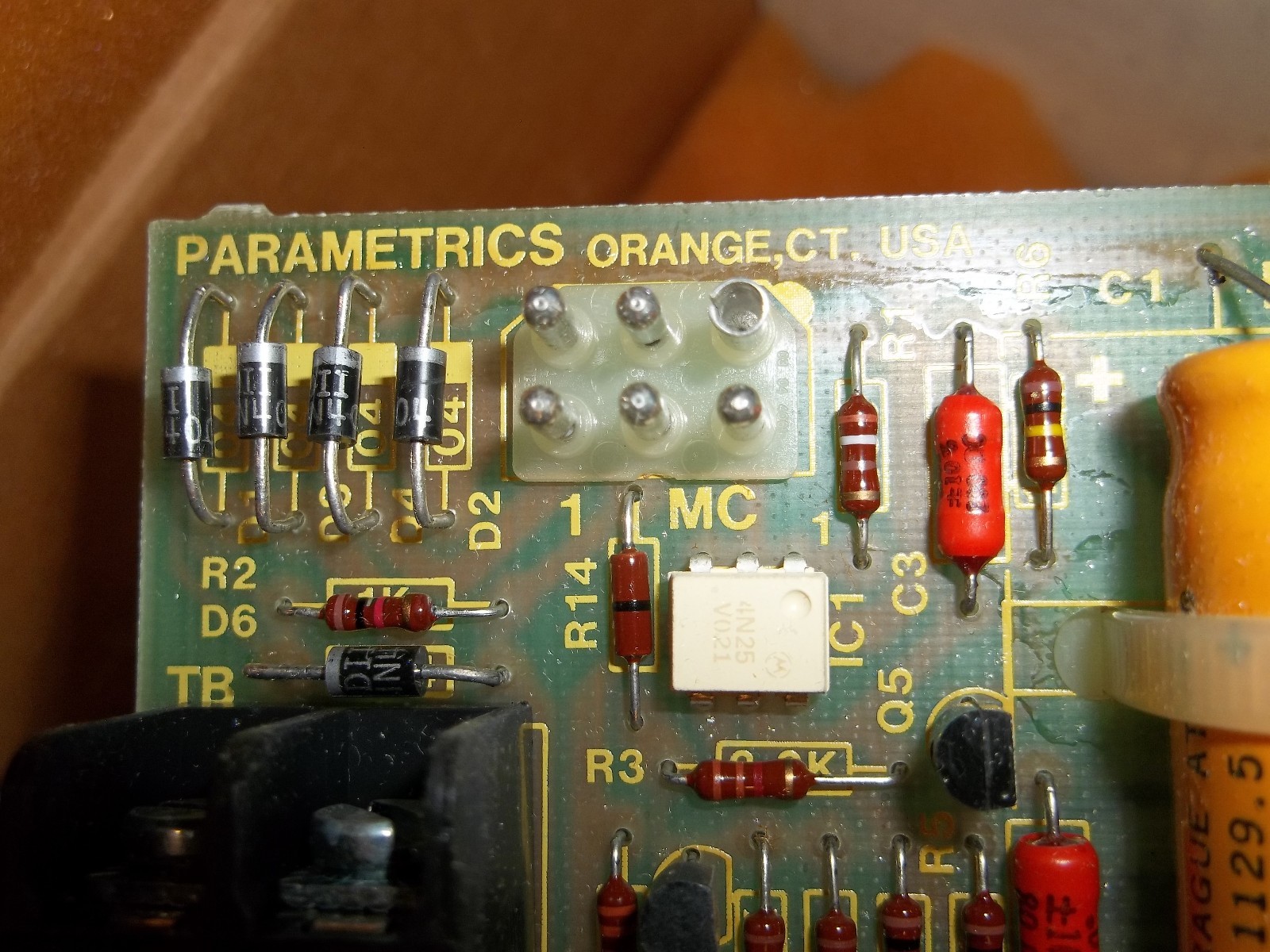 PARAMETRICS ASSY 600050J ABB S600050 REV L CONTROL BOARD (881)