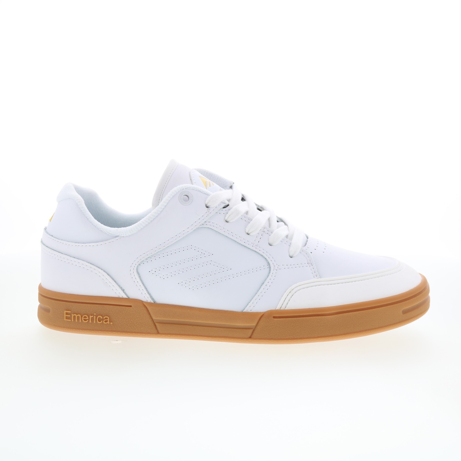 Emerica Heritic 6101000155104 Mens White Skate Inspired Sneakers Shoes