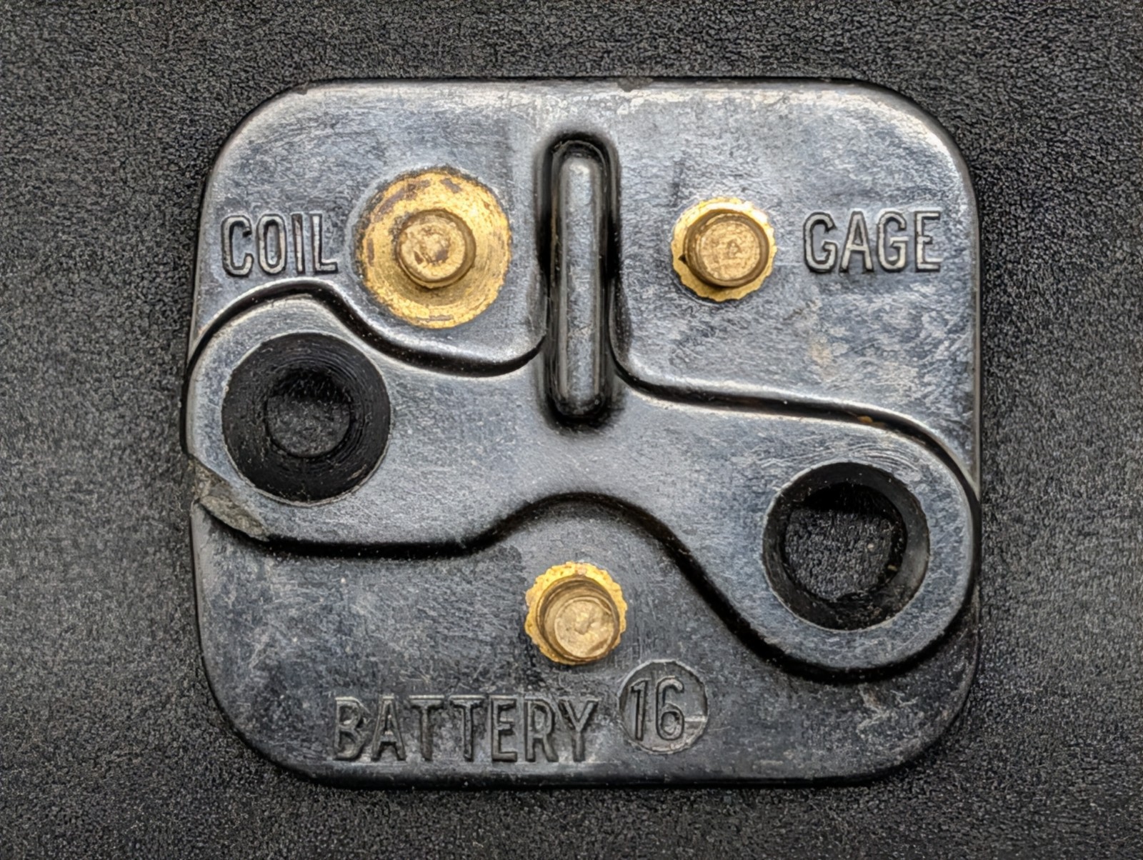 NOS 1938-40 FORD PASS 38-47 FORD PICKUP TRUCK  IGNITION SWITCH TERMINAL PLATE