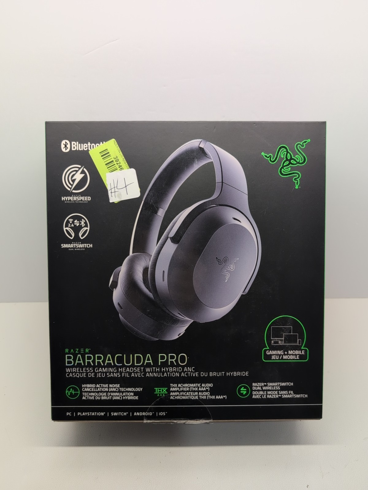 Razer Barracuda Pro Wireless  Gaming Headset for PC/Console Hybrid ANC W/ Box #4