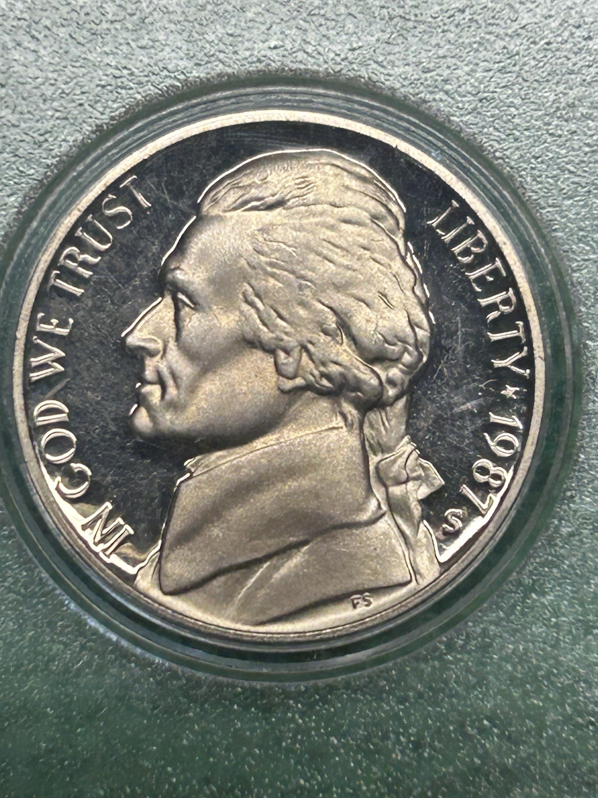1987 S U.S. Mint PROOF Set in Authentic Whitman Holder