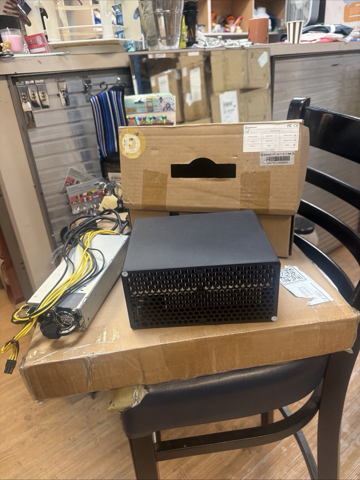Goldshell Mini Doge III ASIC Miner, 700Mh/S, 400W, Dual Mode Wi Fi