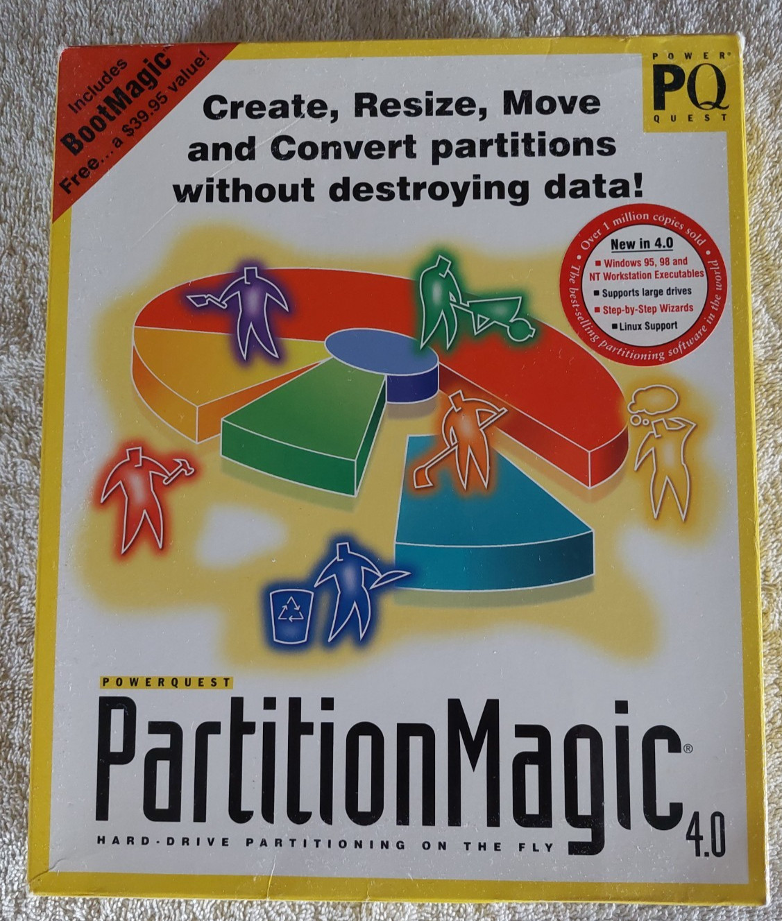 PartitionMagic 4.0   PowerQuest Utility Software Hard Disk Partitioning
