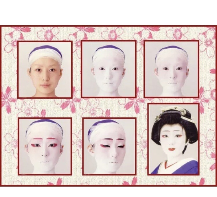 Japanese Geisha Shiro-Nuri Powder & Rouge Pro Stage Yachiyo Hake Finishing Brush