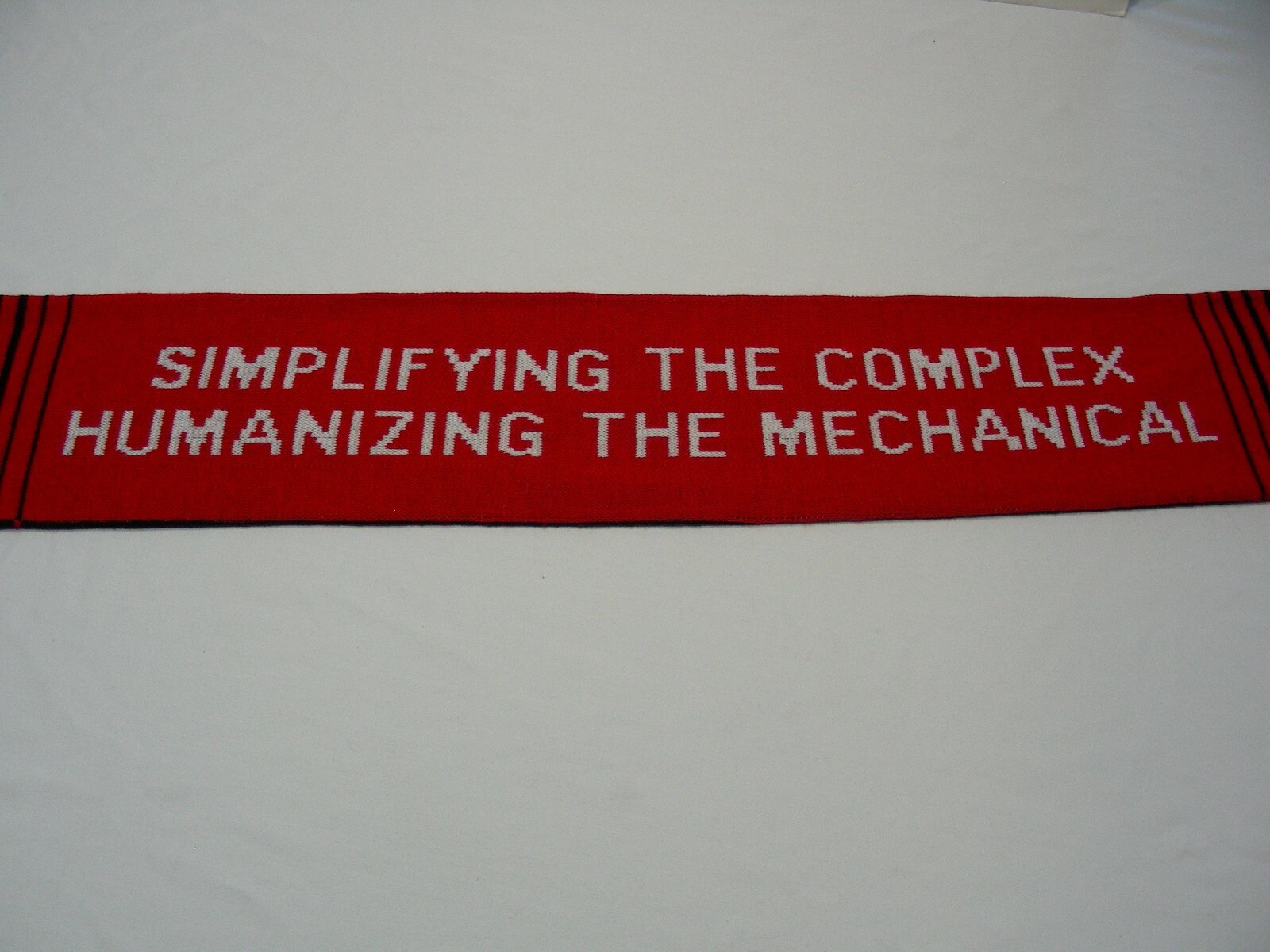 CORIOS - SIMPLIFYING THE COMPLEX...LIGHTING THE PATH - 7" X 62" SOCCER SCARF!
