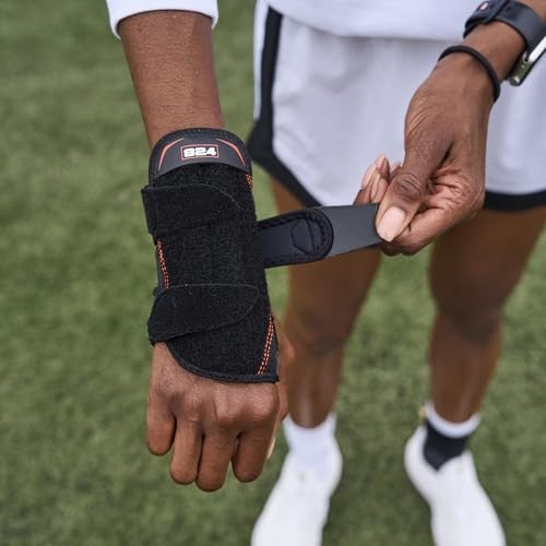 Wrist 3-Strap Support Right: Large Black