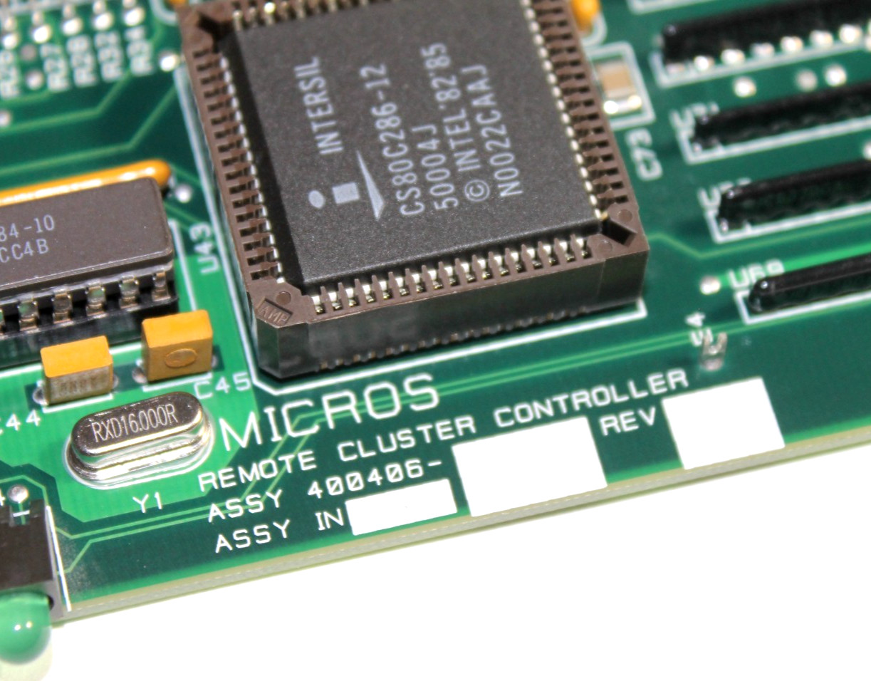 Micros 400419 Remote Cluster Controller Logic Board
