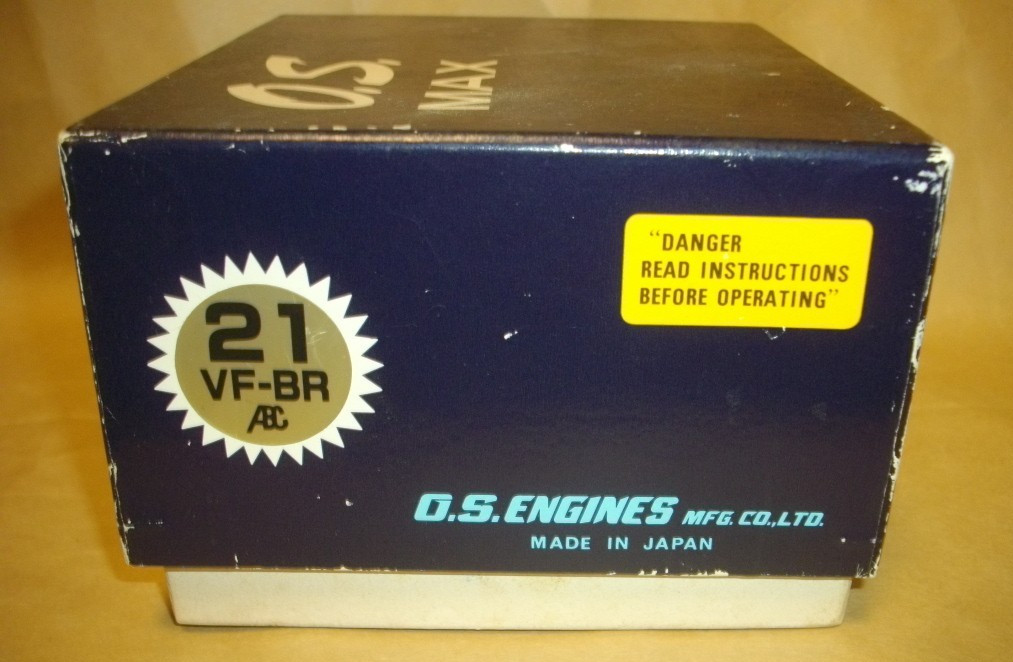O.S. MAX-21VF-BR ABC 3.46cc 2-Stroke Glow Engine for 1/8 Scale RC Off-Road Cars