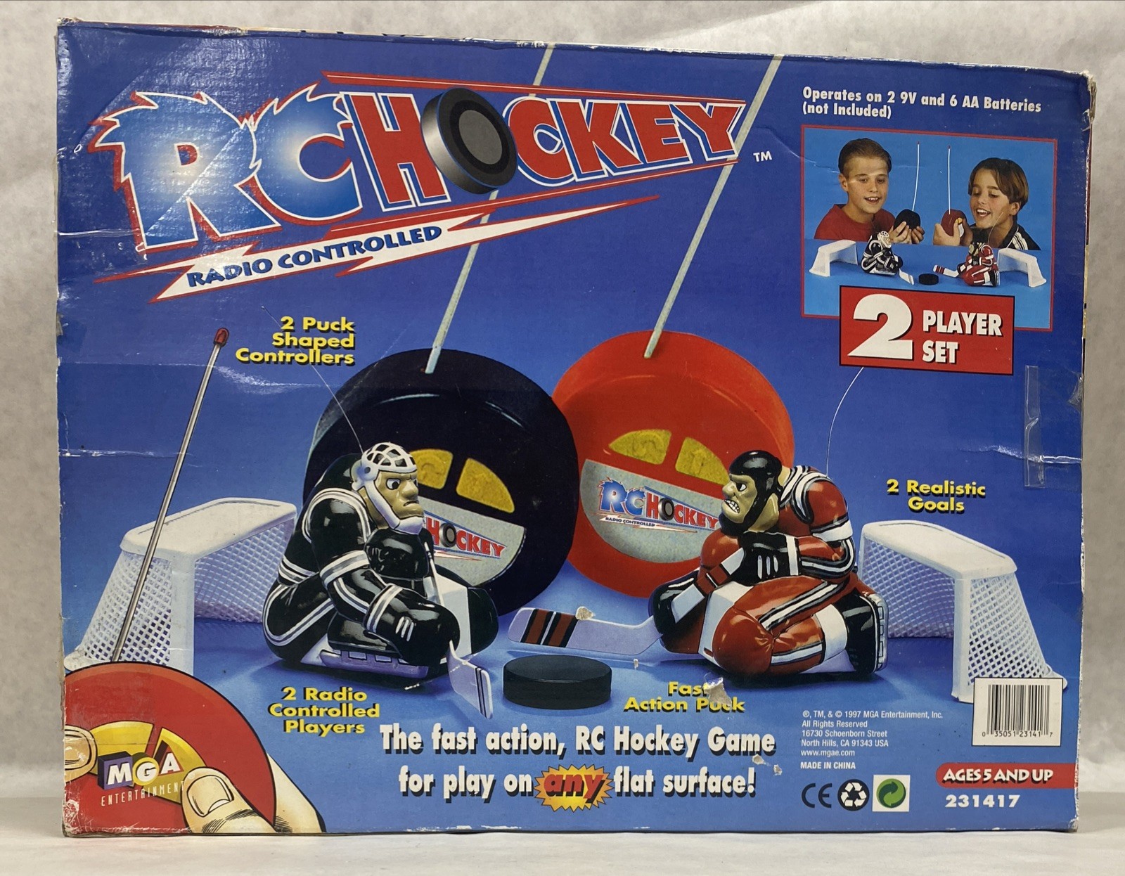 NIB Vintage 1997 RC Hockey MGA Entertainment