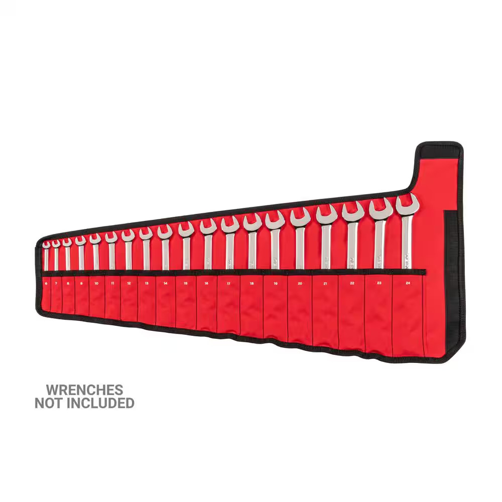 6-24 Mm 19-Tool Combination Wrench Pouch