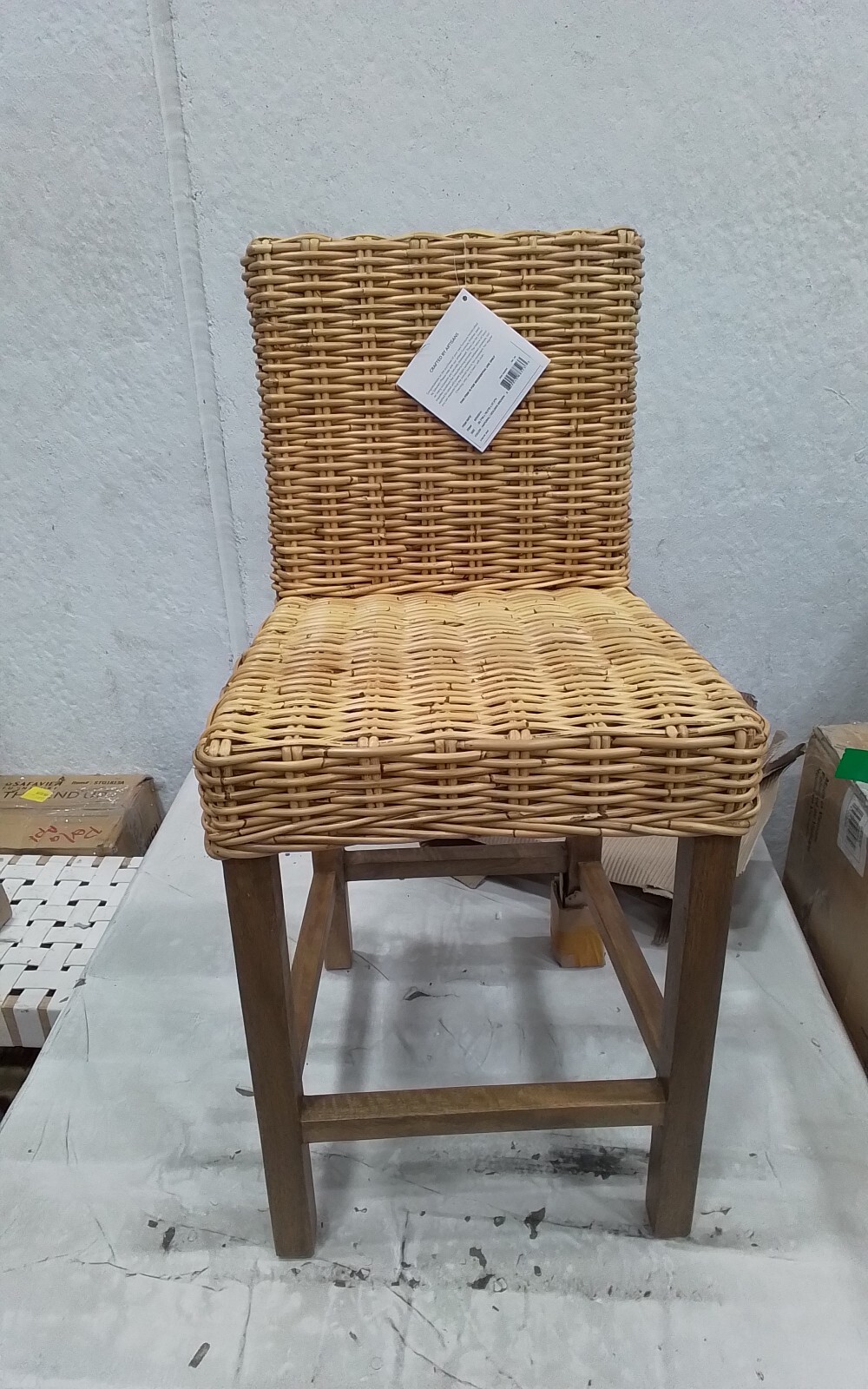 Safavieh TOBIE RATTAN COUNTER STOOL, Reduced Price 2172756654 BST6501A