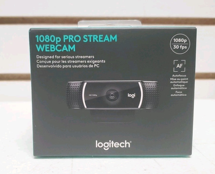 Logitech 1080p Pro Stream Webcam (960-001211) Brand New #2