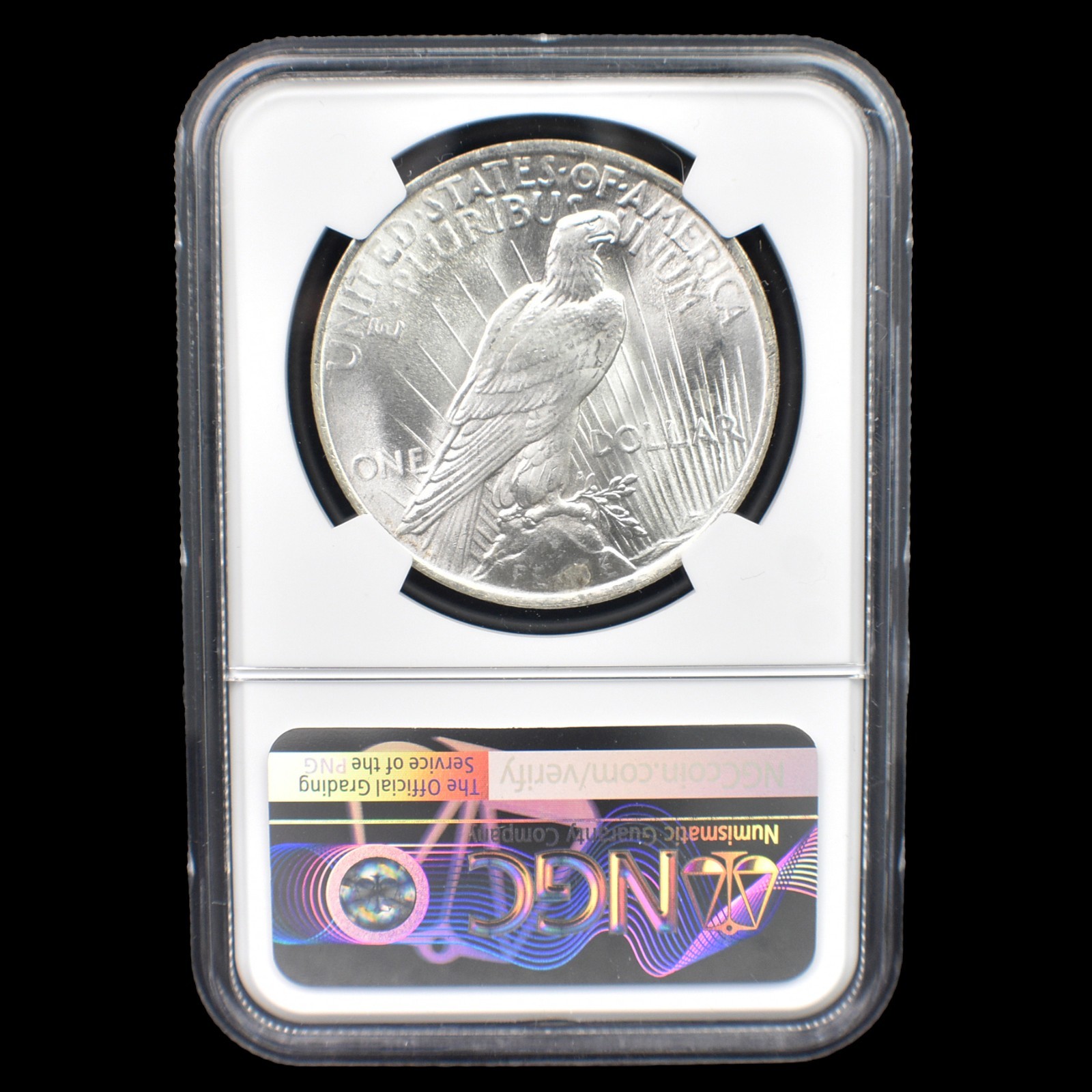1922 Peace Dollar Silver NGC MS64