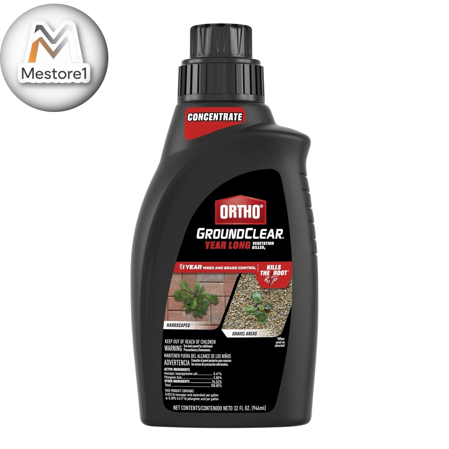 Ortho GroundClear Year Long Vegetation Killer Concentrate  Weed Killer 32 fl. oz