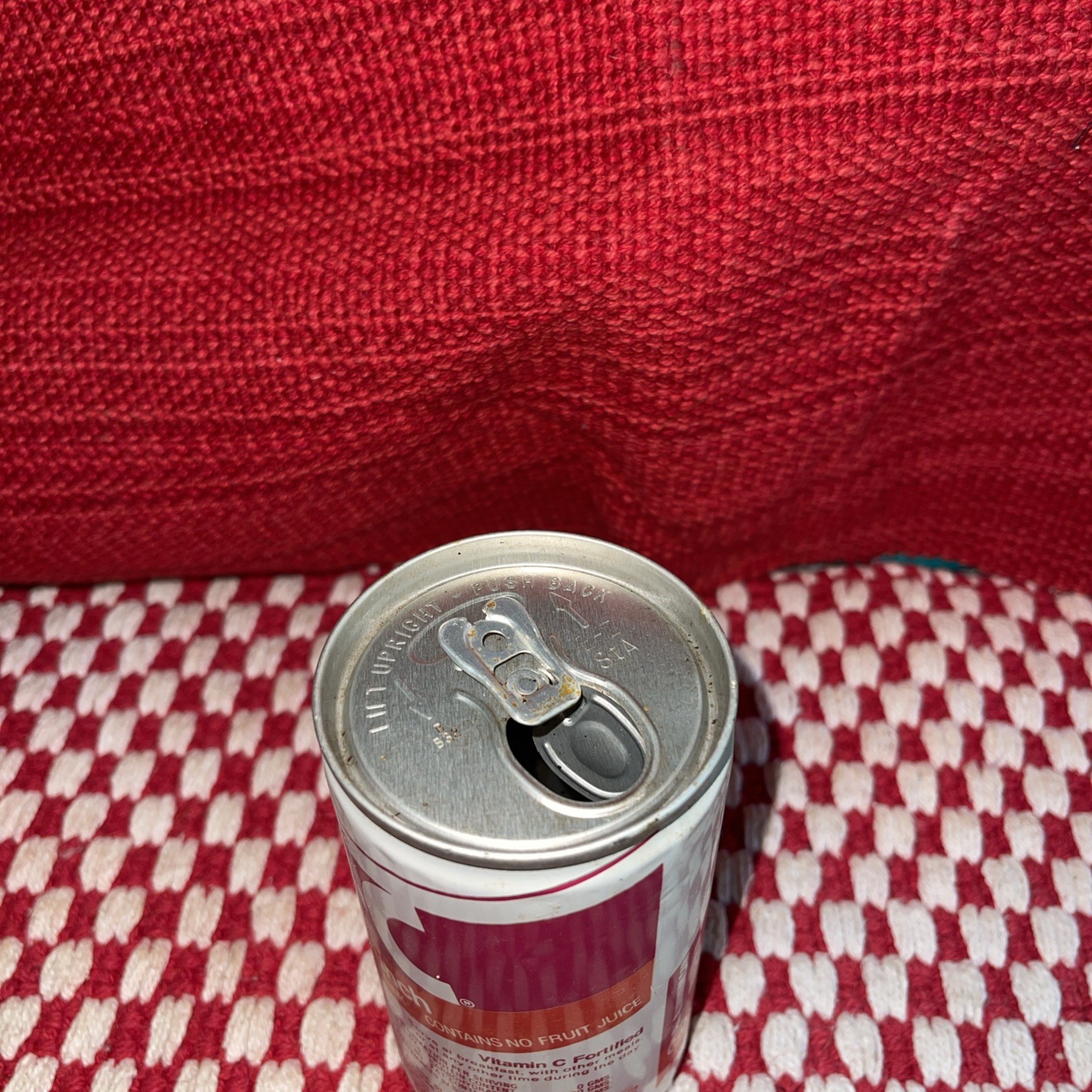 Hi-C Red Punch tin can