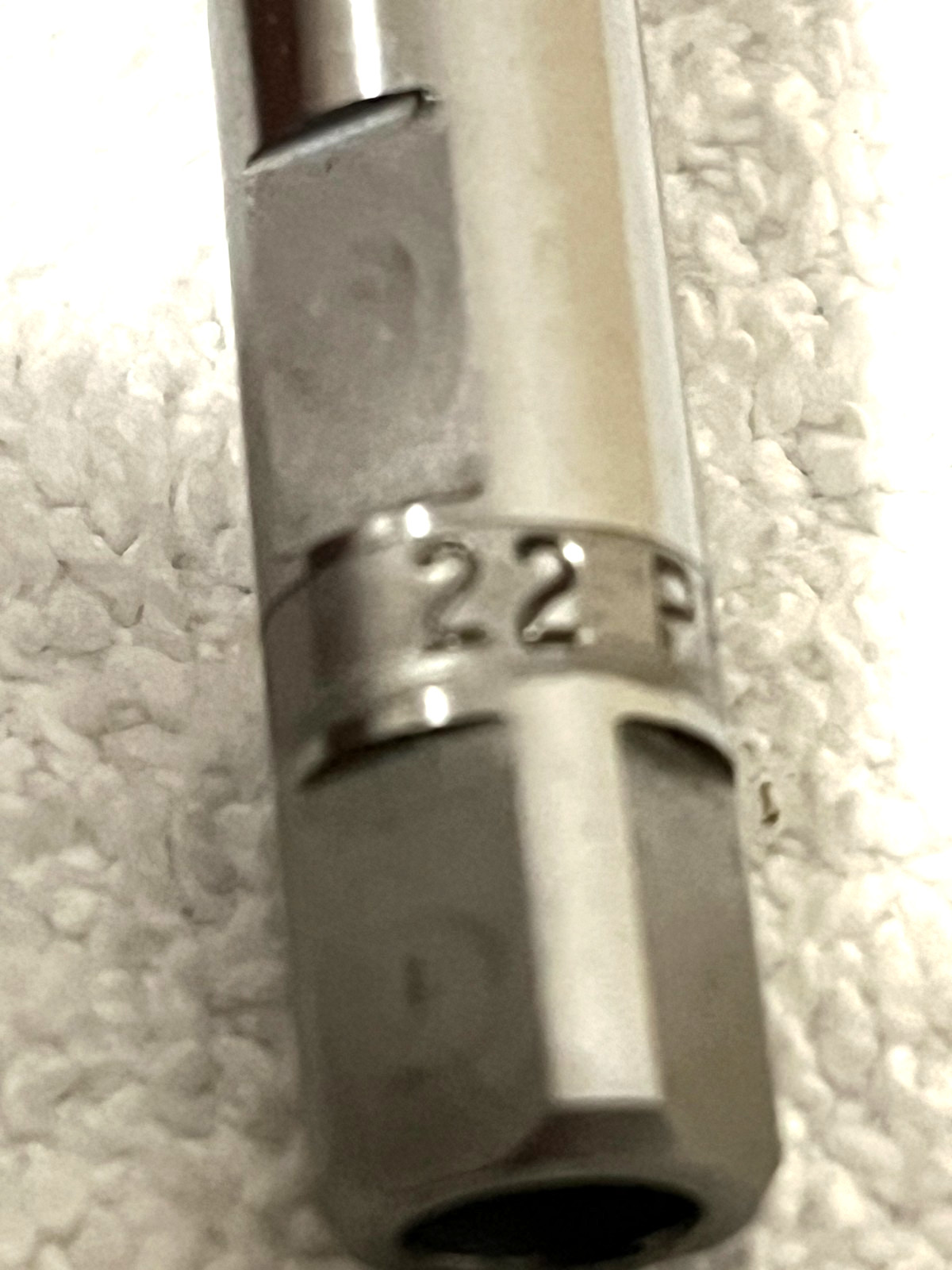 22 PPC CHAMBER REAMER W/LIVE PILOT GUN SMITH TOOL #31