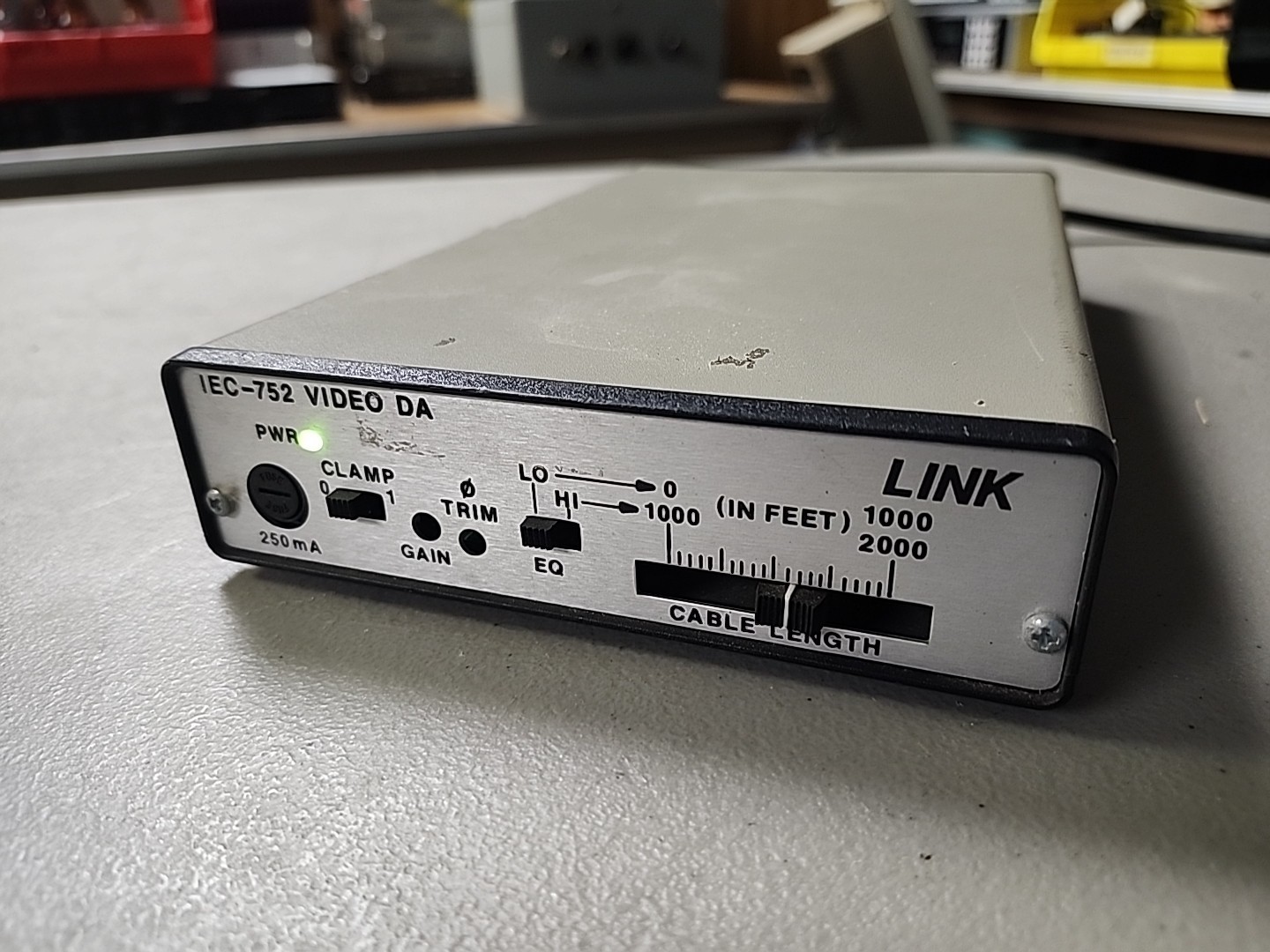 Link Electronics IEC-752, DA