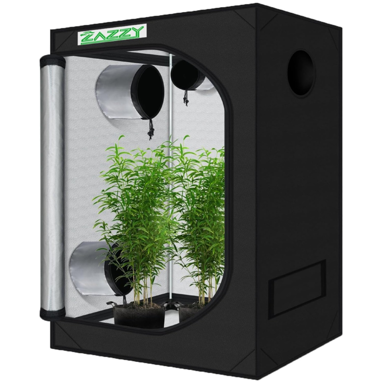 24"x36"x60" Reflective Mylar Grow Tent Kit