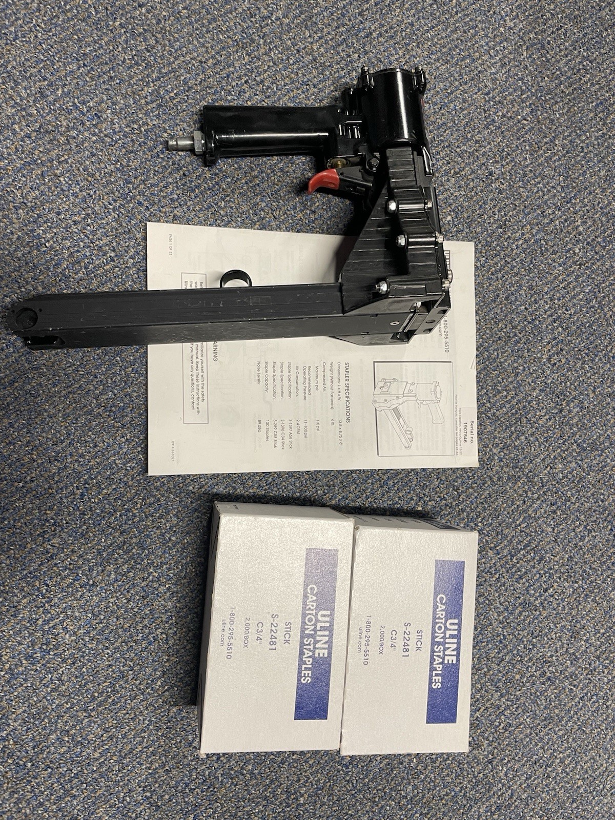 Uline Stapler Type C H-1028