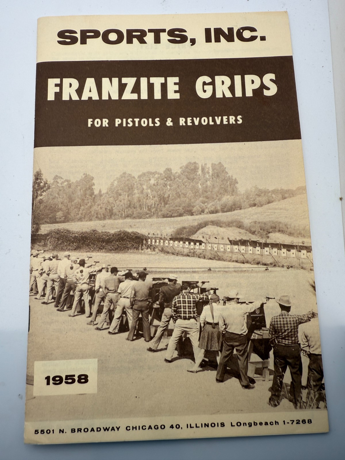 Vintage Franzite Grips for COLT E/I Frame Official, Army Police, Trooper Python